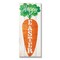 Stupell Industries Happy Easter Rustic Carrot Canvas Wall Art